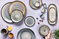 GENESIS serving tray - 3 pieces - Earth