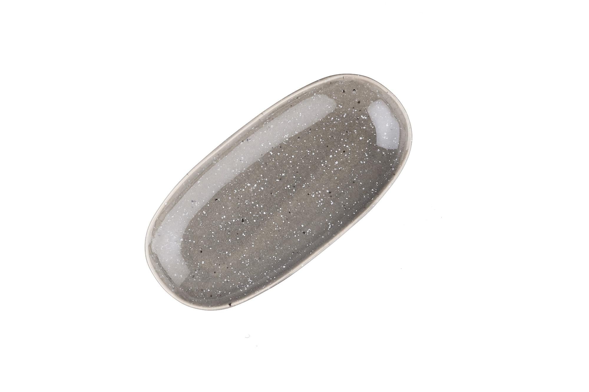 Servierplatten STELLAR - 3 tlg. - Betongrau