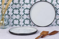 Servierplatten GOURMET Ø33cm - 2 tlg. - Onyx