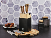 Kitchen knife block JAKOB PORVOO - 8 pieces