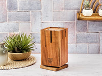 Küchenmesserblock-Set JENSEN SKAGEN - 7 tlg. - Schwarz