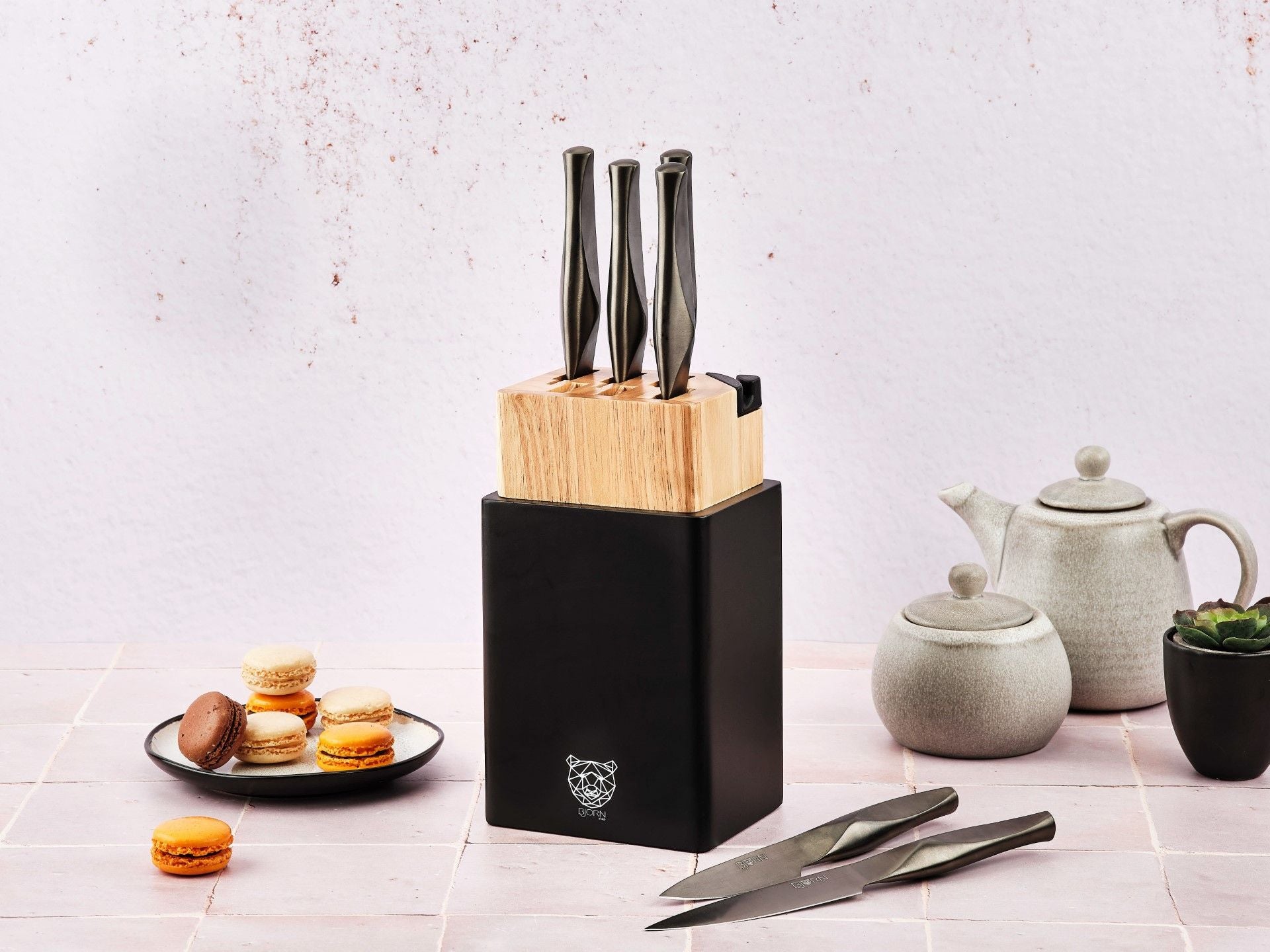 Bloc couteaux de cuisine LARUS PORVOO - 8 pièces