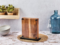 Küchenmesserblock-Set LARUS RAUMA - 7 tlg. - Braun