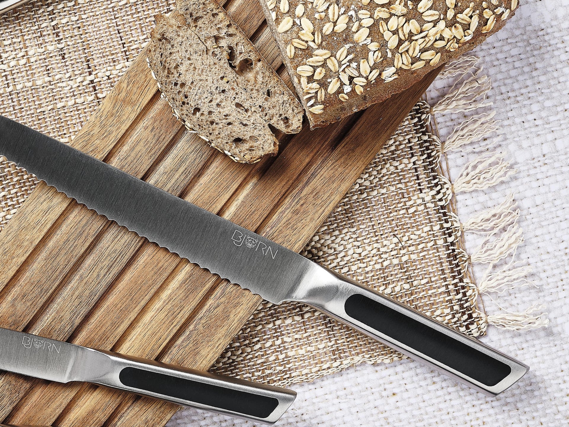 Küchenmesser-Set LOKI - 6 tlg. - Silber