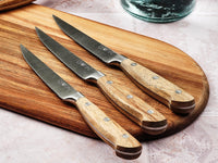 Steakmesser-Set JAKOB - 6 tlg. - Braun