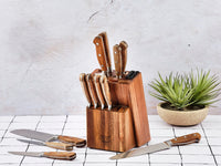 Steakmesser-Set JAKOB - 6 tlg. - Braun