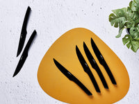 Steakmesser-Set JENSEN - 6 tlg. - schwarz