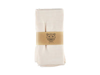Napkin - 6 pieces - Creamy white linen and cotton