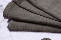 Napkin - 6 pieces - Charcoal gray linen and cotton