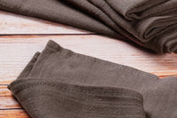 Tischserviette - Leinen & Baumwolle - 6 tlg. - Braun