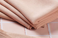 Napkin - 6 pieces - Linen and pale pink cotton