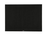 Rectangular placemat - 6 pieces - Black recycled felt