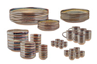 Geschirr-Set GENESIS - 60 tlg. - Basalt