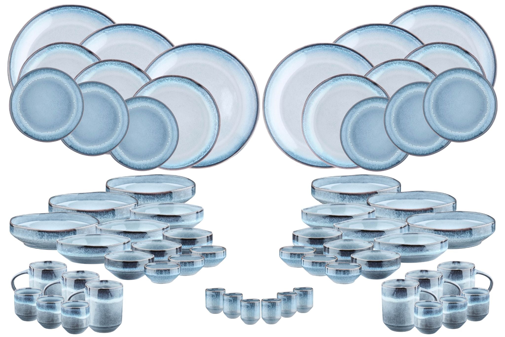 Geschirr-Set GENESIS - 60 tlg. - Meer