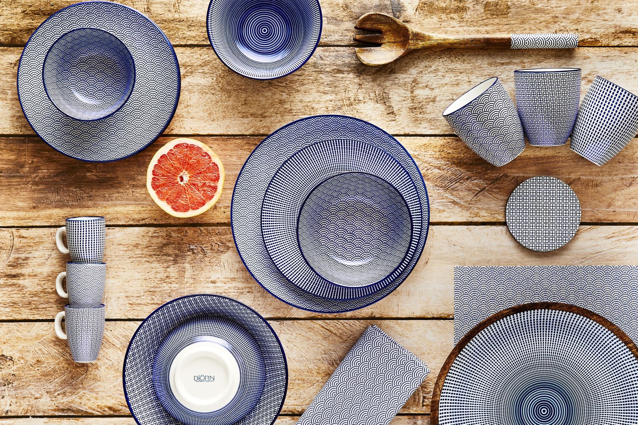 The Full service - 42 pieces - Dark blue