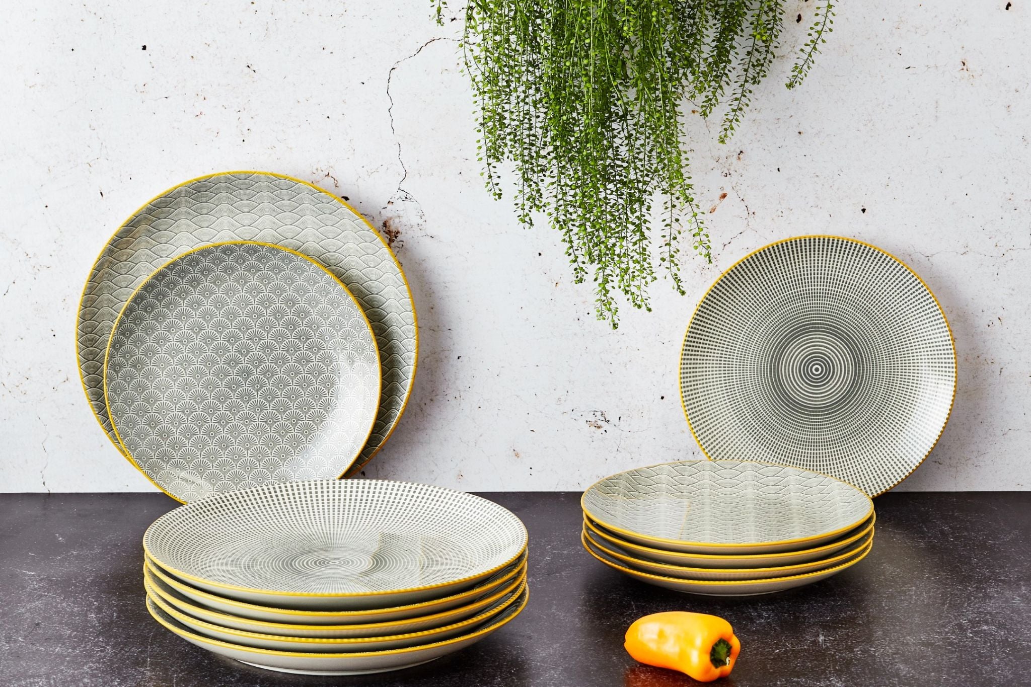 Geschirr-Set PATTERN - 42 tlg. - Eclipse