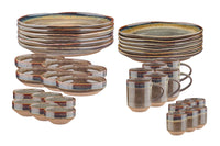 Geschirr-Set GENESIS - 36 tlg. - Basalt