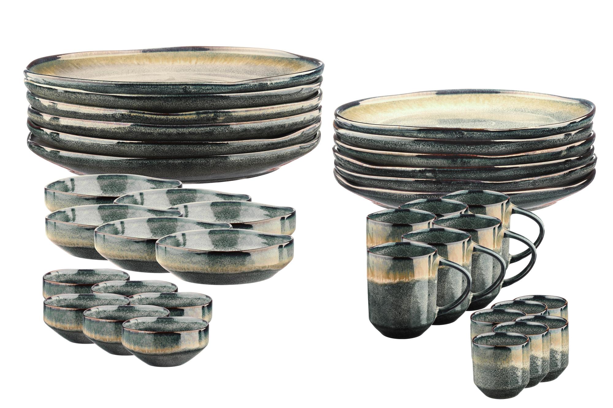 Geschirr-Set GENESIS - 36 tlg. - Land