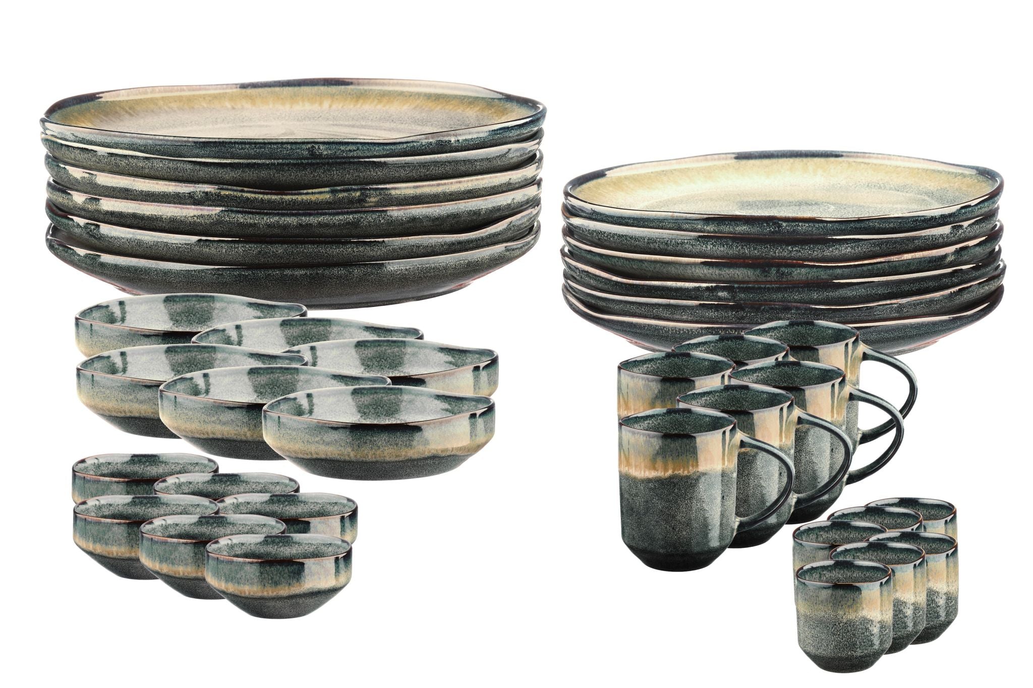 Geschirr-Set GENESIS - 36 tlg. - Land