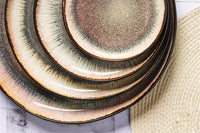 Geschirr-Set IRIS - 48 tlg. - Wildbraun