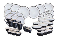 The Full Service IRIS - 48 pieces - Ivory white