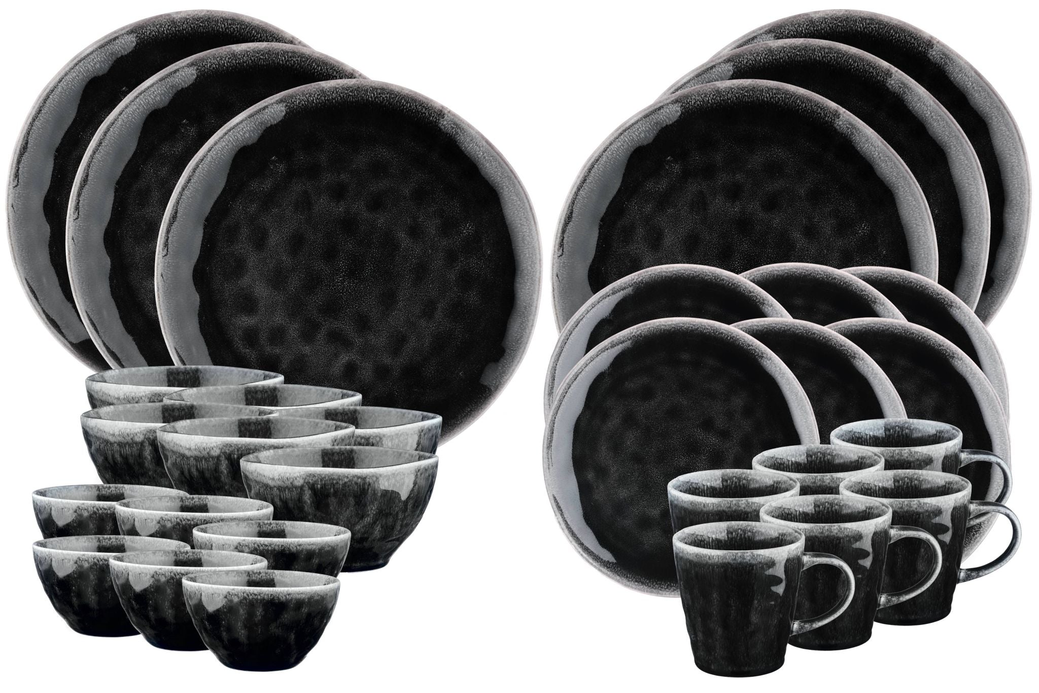 Geschirr-Set MOON - 30 tlg. - Tinte