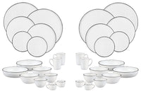 Geschirr-Set PURE - 32 tlg. - Weiss
