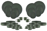 SCANDI Complete Service - 36 pieces - Olive