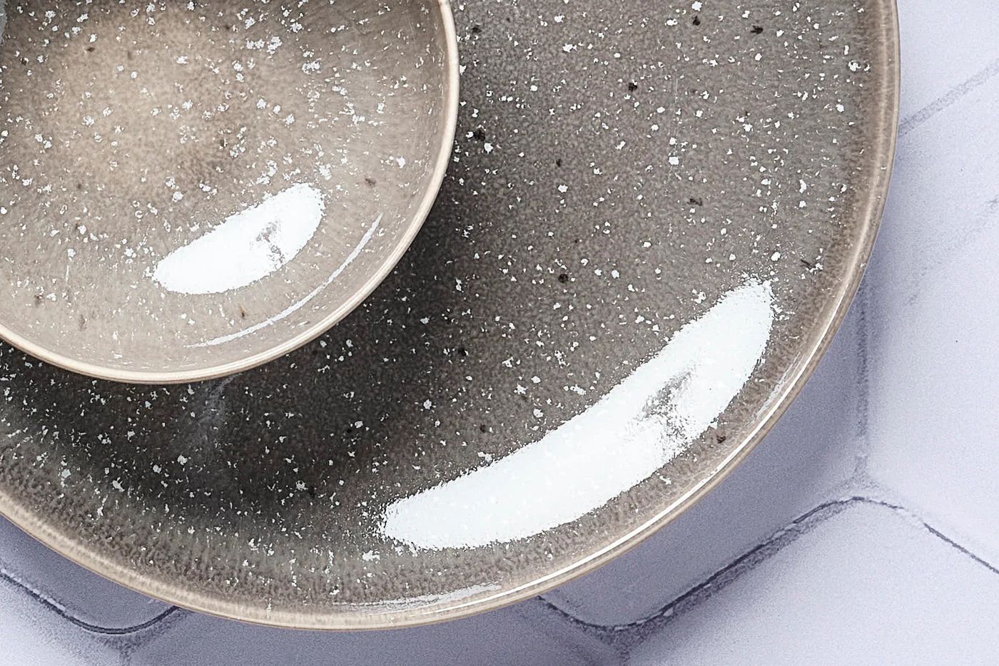 The Full Service STELLAR - 48 pieces - Concrete grey