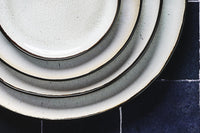 Geschirr-Set IRIS - 18 tlg. - Elfenbeinweiss