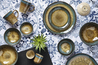 Geschirr-Set ISLAND - 18 tlg. - Erde,Meer