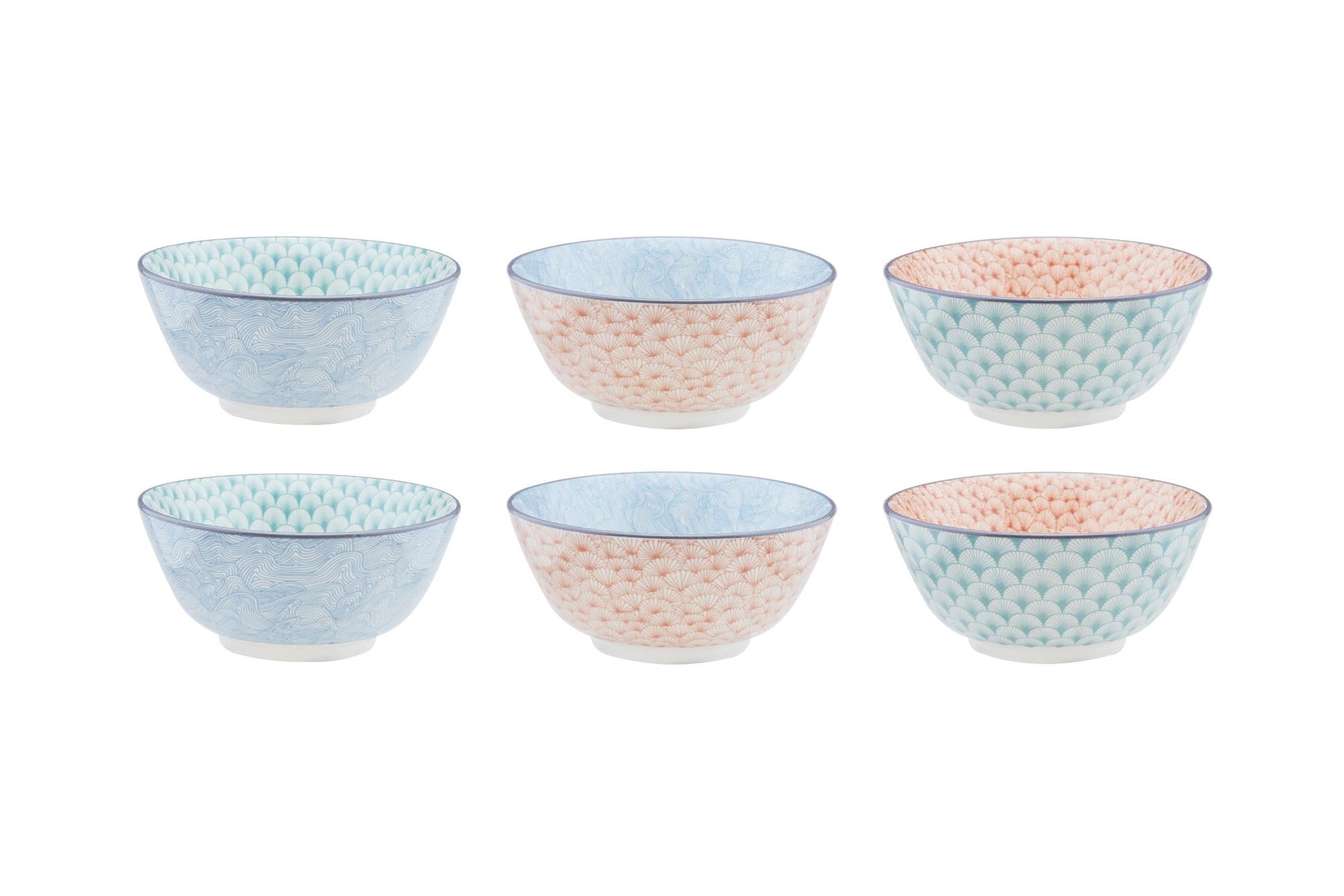 Geschirr-Set PATTERN - 18 tlg. - Pastel