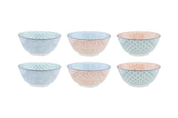 Geschirr-Set PATTERN - 18 tlg. - Pastel