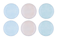 Geschirr-Set PATTERN - 18 tlg. - Pastel