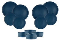 Geschirr-Set SCANDI - 12 tlg. - Navy