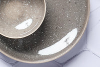 Geschirr-Set STELLAR - 18 tlg. - Grau