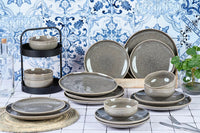 Service Les Essentiels STELLAR - 18 pièces - Gris béton