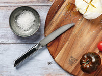 Schneidebrett aus Akazienholz ELIN - Ø31cm - Braun