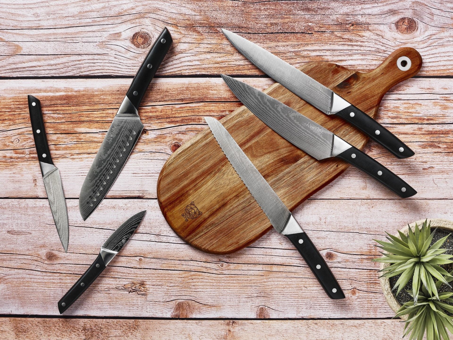 Tagliere in legno di acacia FREJA - 48 x 19 cm