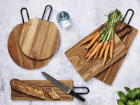 Tagliere STINE in legno di acacia - 33 x 23 cm