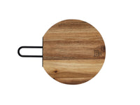 Planche à découper en bois d'acacia STINE - Ø26cm