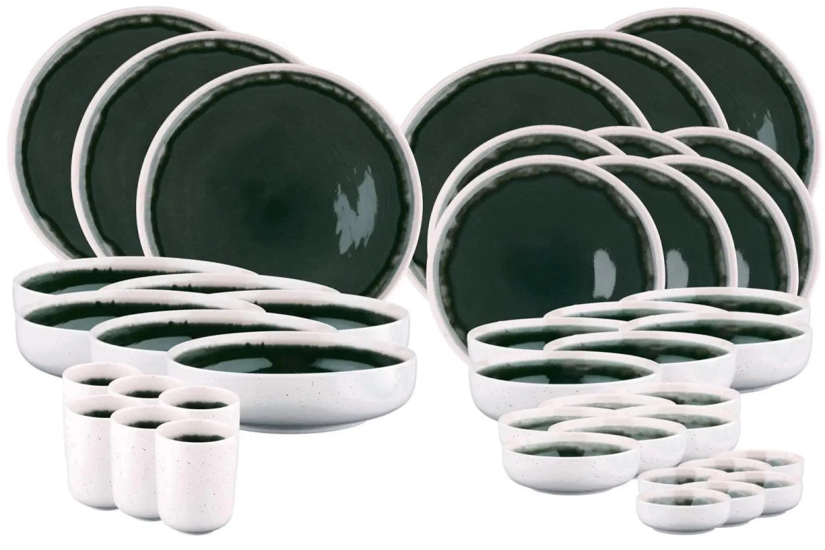 Björn Geschirr - Set OXYGEN - 42 tlg. - Grün kaufen Bjorn Schweiz Webshop Onlineshop