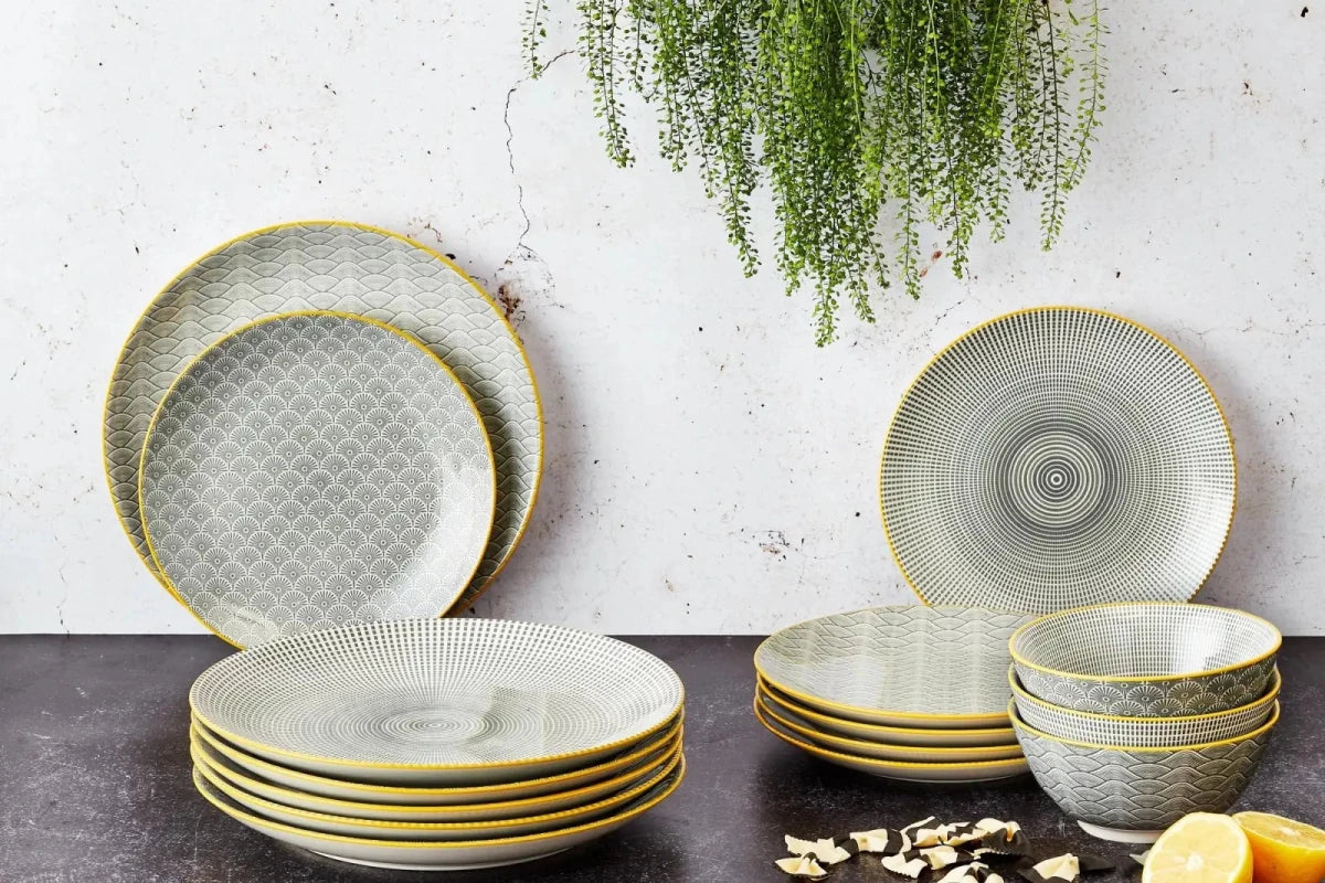 Björn Geschirr - Set PATTERN - 18 tlg. - Eclipse kaufen Bjorn Schweiz Webshop Onlineshop