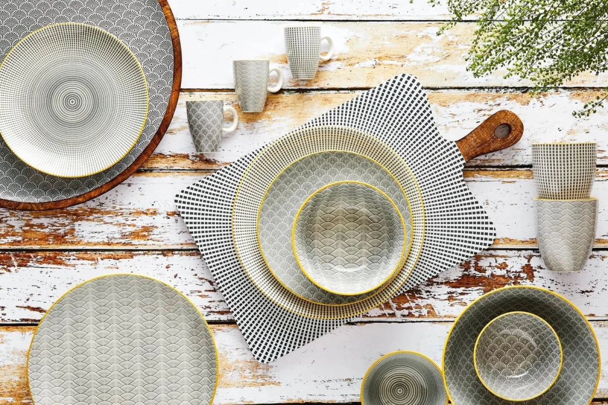 Björn Geschirr - Set PATTERN - 42 tlg. - Eclipse kaufen Bjorn Schweiz Webshop Onlineshop