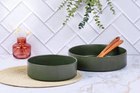 Björn Salatschüssel SCANDI Ø21,5cm + Ø27,5cm - 2 tlg. - Oliv kaufen Bjorn Schweiz Webshop Onlineshop