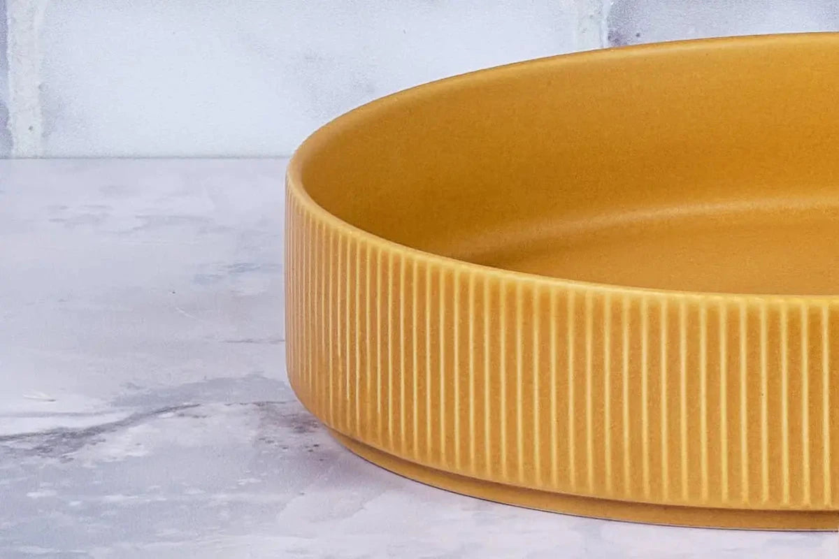 Björn Suppenteller SCANDI Ø21,5cm - 4 tlg. - Ocker kaufen Bjorn Schweiz Webshop Onlineshop