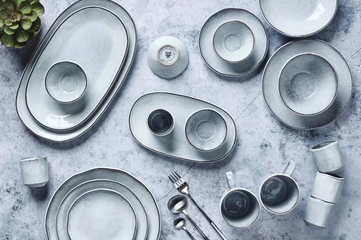 Björn Teller - Set CLOUD Ø21,5cm - 6 tlg. - Sturmgrau kaufen Bjorn Schweiz Webshop Onlineshop